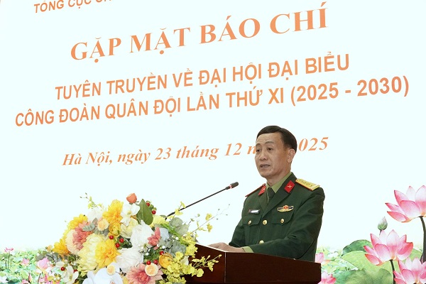 295 đại biểu dự Đại hội đại biểu Công đoàn Quân đội lần thứ XI